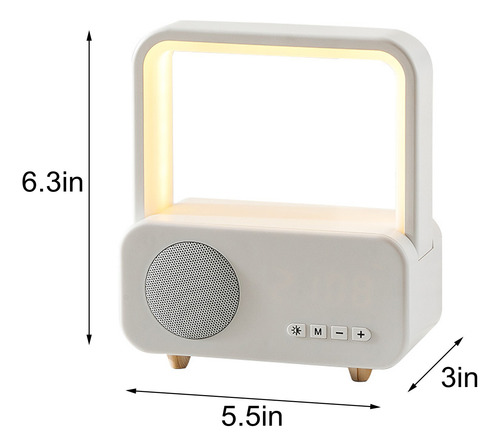 Altavoz Bluetooth Con Escritorio Junto A La Cama, Portátil,