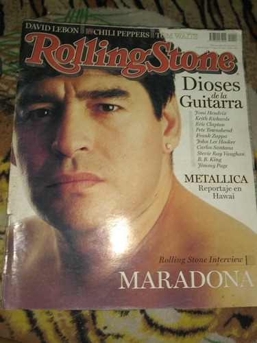 Revista Rolling Stone Entrevista Diego Armando Maradona N14