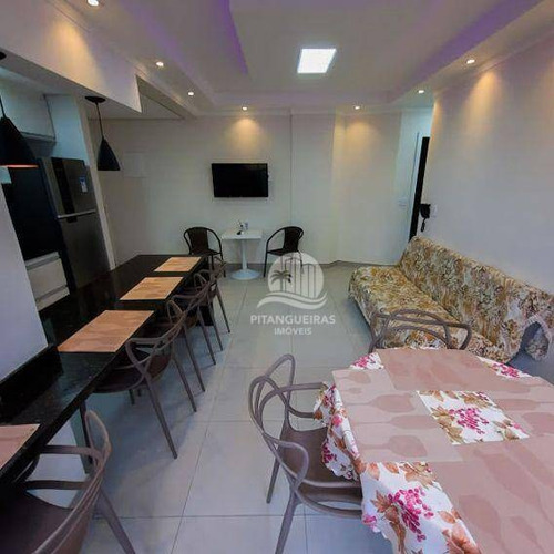 Imagem 4 de 23 de Pitangueiras - Uma Quadra Da Praia - Flat Com Lazer - 02 Vagas De Garagem. - Fl0117