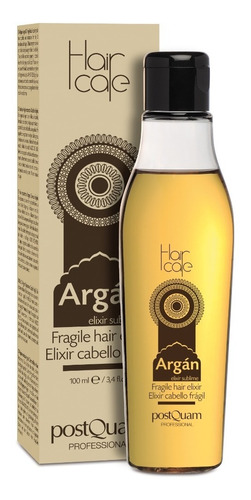 Aceite De Argán Para El Cabello Fino Dañado Postquam 100 Ml