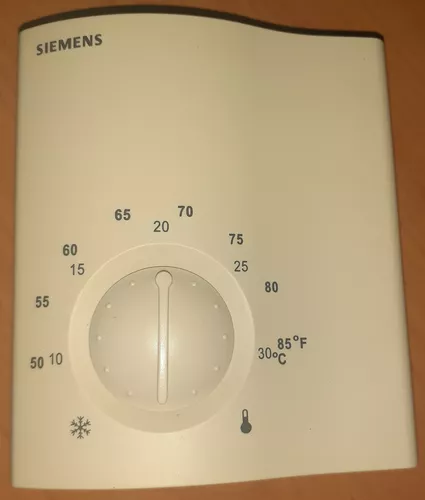 Termostato (room Thermostats), Marca Siemens, Modelo Rcu50u.