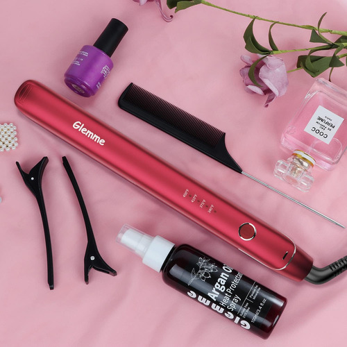 Plancha De Pelo De Salón Profesional Protector De Calor Para