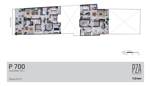 Oblivion (804) Apartamento De 1 Dormitorio Concocina Definida A La Venta En Cordón A Estrenar 2027