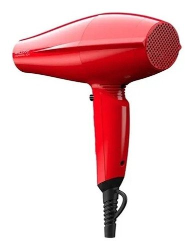 Secador De Pelo Ga.ma Italy Brilliant Ceramic Ion Rojo Rojo