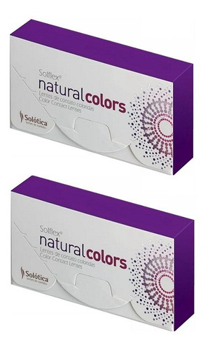 Lentes Solflex Natural Colors - Com Ou Sem Grau (2 Pares)