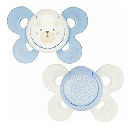Chicco Chupón Physio Comfort, 0 A 6 Meses, Color Azul