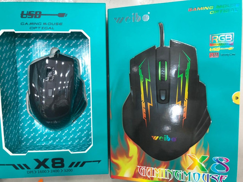 Mouse Weibo X8 Con Luz