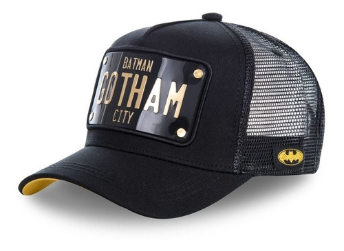 Gorra Malla Capslab Dc Comics Batman Gotham