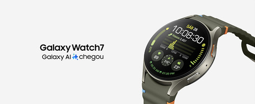 Samsung Galaxy Watch7 Smartwatch 40mm Bt Galaxy Ai Caixa Verde Pulseira Verde Bisel Verde Desenho da pulseira na - Excelente (Recondicionado)