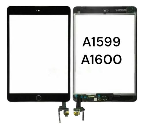 Touch Screen iPad Mini 3 A1599 A1600 3a Negro