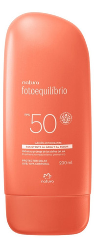 Locion Protector Corporal Natura Bloqueador Fps 50