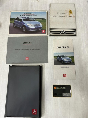 Manual Do Proprietário Condutor Citroen C3 Original Usado