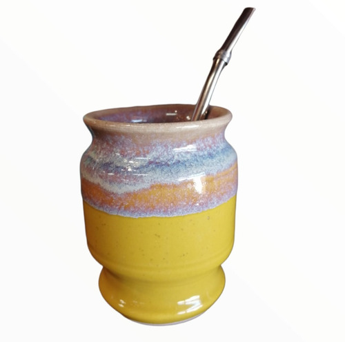 Imagen 4 de 4 de Set De Mate Argentino Mate, Bombilla Para Té Envio Gratis