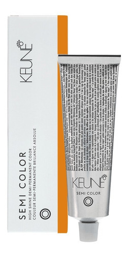  Keune Semi Color Coloração 60ml 7.44 Lou Médio Cobre Intenso Tom 7.44 Louro Médio Cobre Intenso