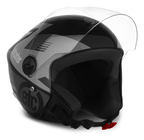 Imagem 4 de 6 de Capacete Aberto Etceter Open Pro Tork New Liberty 3