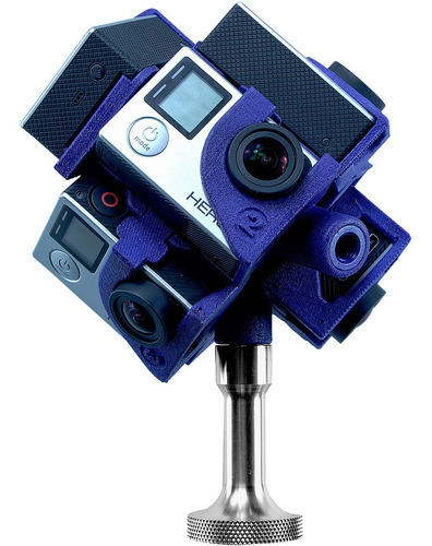 360heros Pro7 360° Plug-n-play Holder Para Gopro