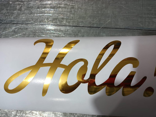 Vinilo De Corte Dorado Adhesivo Autoadherible Para Manualida