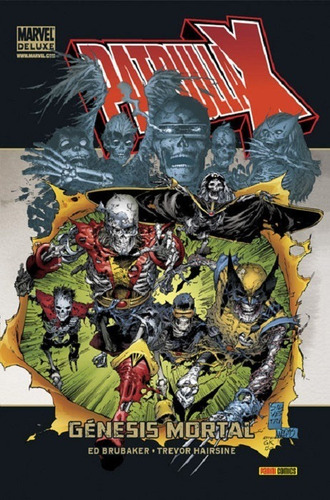Comic Patrulla X Génesis Mortal Marvel Deluxe (Usado)