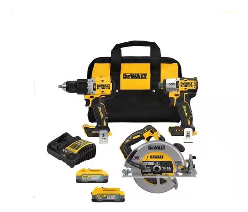 Dewalt 20v Max Lithium-ion Cordless 3-tool Combo Kit 