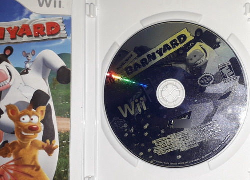 Video Juego Original Barnyard De Nickelodeon Para Wii (Usado)