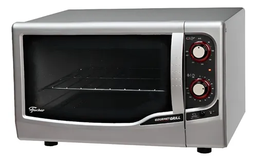 Forno de bancada elétrico Fischer Gourmet Grill 9741-79183 44L prateado
