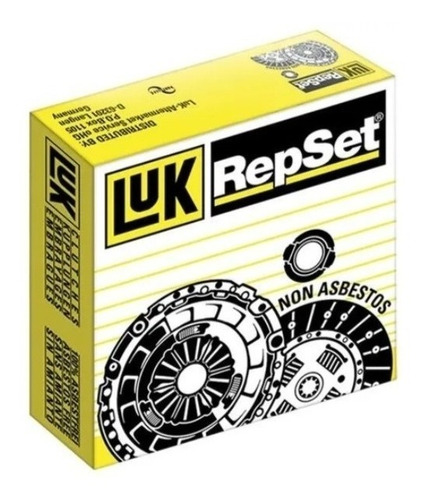Imagen 2 de 3 de Kit De Clutch Fiat Uno 1.4l 2013-2019 Luk