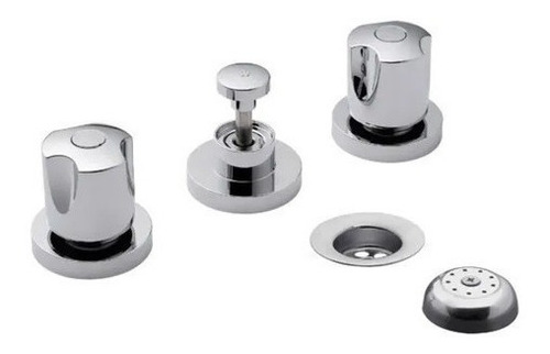 Imagen 6 de 11 de Griferia De Baño Completa Fv Pampa Ducha Bidet Lavatorio