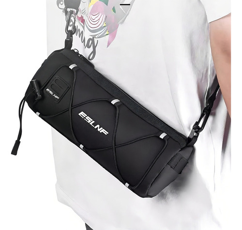 Bp1 Bolsa Frontal Para Bicicleta, Preta, Resistente À Água