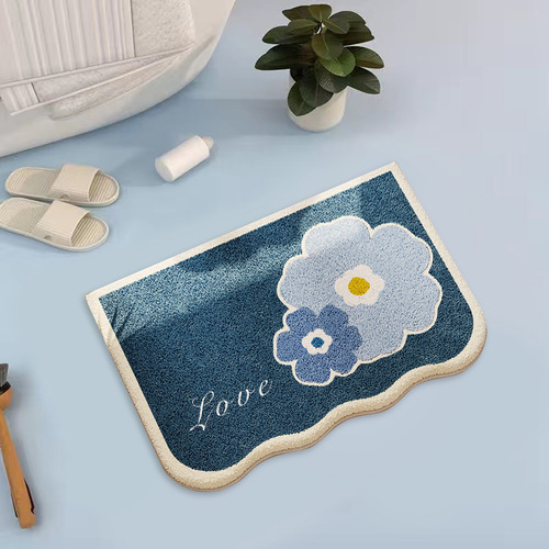 Alfombra De Entrada L De Lana De Oveja De Imitación De Estil