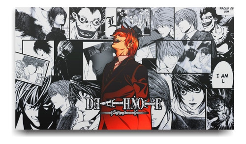 Cuadros De Death Note - Versión Manga - Anime - 45cm X 30cm