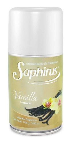 Saphirus Vainilla Fragancia Aromatizador Ambiente Pack X 3 U