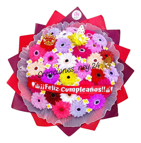 Ramo De 30 Gerberas Variado