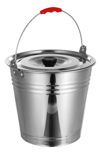 Cubo De Acero Inoxidable Para Bebidas Frías 32 Cm 12 Litros