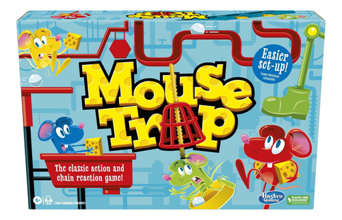 Tablero De Juego En Inglés Mouse Trap Juego Clásico Para