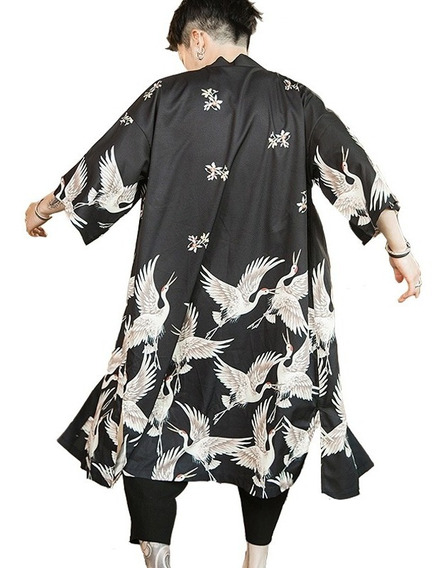 chaqueta kimono hombre