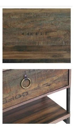 Imagen 2 de 5 de Librero Morgan - Nogal Antique Këssa Muebles