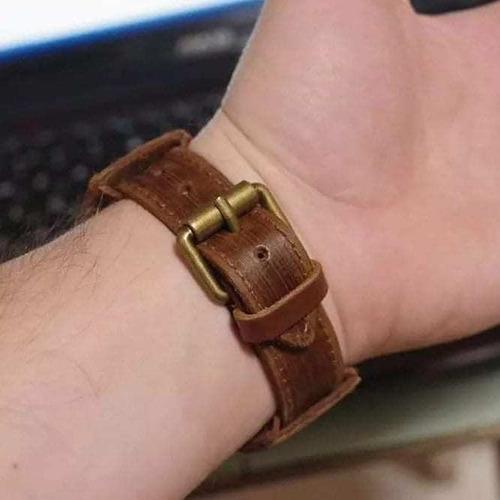 Imagen 5 de 9 de Reloj Con Correa De Cuero Quartz