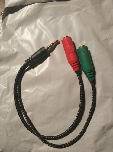 25 Piezas Divisor Cable Splitter Auxiliar 3.5 Mm Micrófono