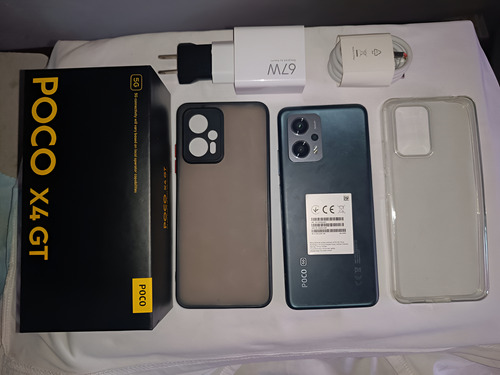 Xiaomi Poco X4 Gt 256gb 8gb Ram + 4 Fundas (Usado)