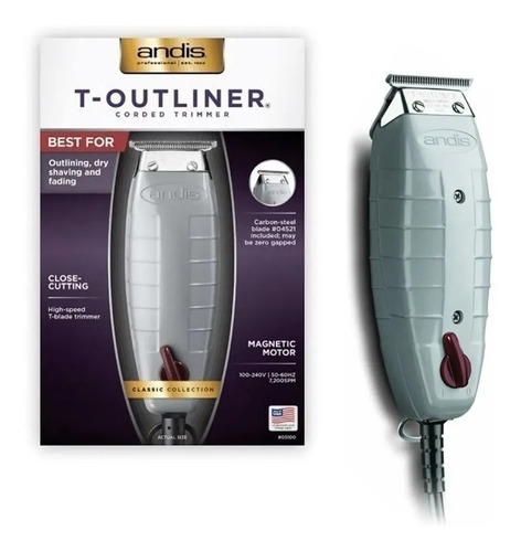 Maquina Andis T-outliner Corte Profesional Barberia Original