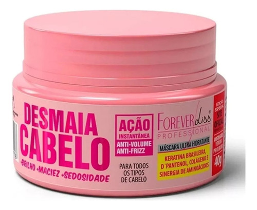 Forever Liss Escova Semi 2l E Shampoo Morango 2 Unid 500ml