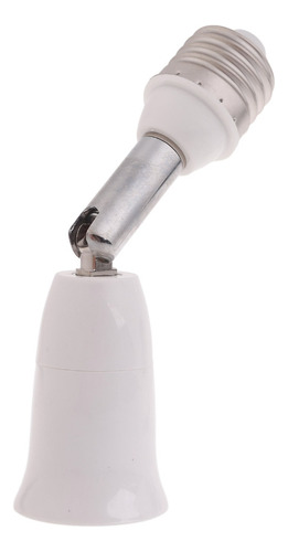 Adaptador Extensor De Enchufe De Luz E27 Ajustable 180 Grado