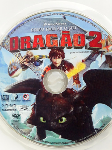 Dvd Como Treinar O Seu Dragão 2 - Edição Com Extras - Novo