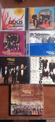 Opus Cuatro. Lote De 7 Cd Originales. Conjunto Vocal.
