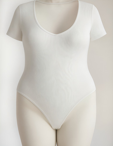 Body Morley Curvi Blanco Lisa Xxxl