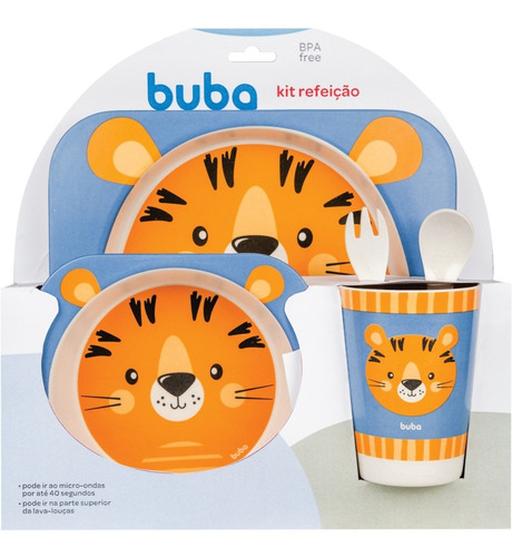 Imagem 6 de 8 de Kit Introdução Alimentar Bebê Blw Prato Copo Talher Babador