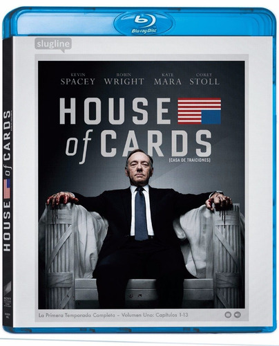 House Of Cards Primera Temporada 1 Uno Blu-ray