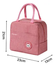 Comprar Lonchera Térmica De Alimentos Y Bebidas Fiambrera Rosa V3