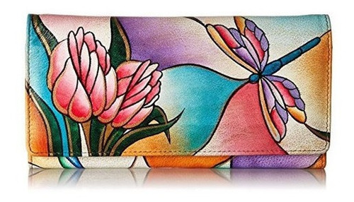 Cartera Para Mujer De Anna By Anuschka Pintada A Mano