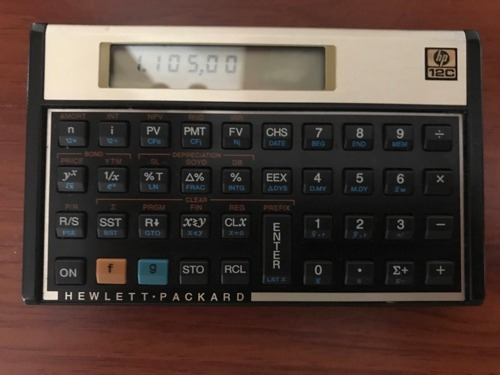 Calculadora Financiera Hewlett Packard Hp 12c